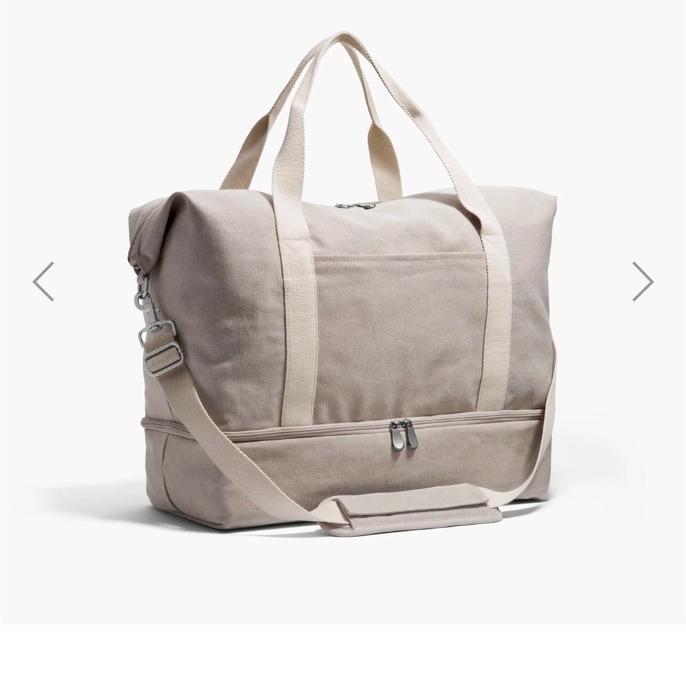 Lo & Sons Cream Duffel Bag